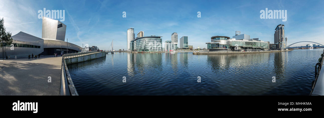 MediaCity, Salford Quays Stockfoto