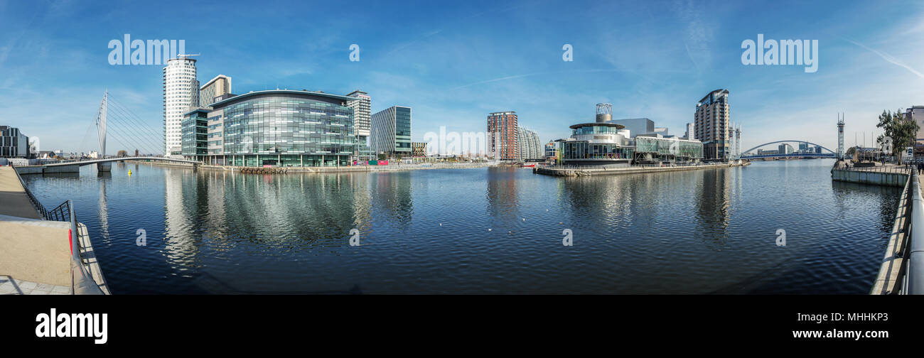 MediaCity, Salford Quays Stockfoto