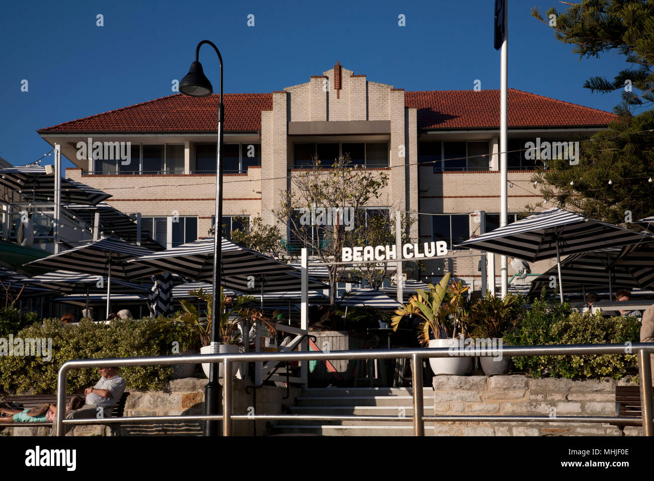 Beach Club Watsons Bay Sydney New South Wales, Australien Stockfoto