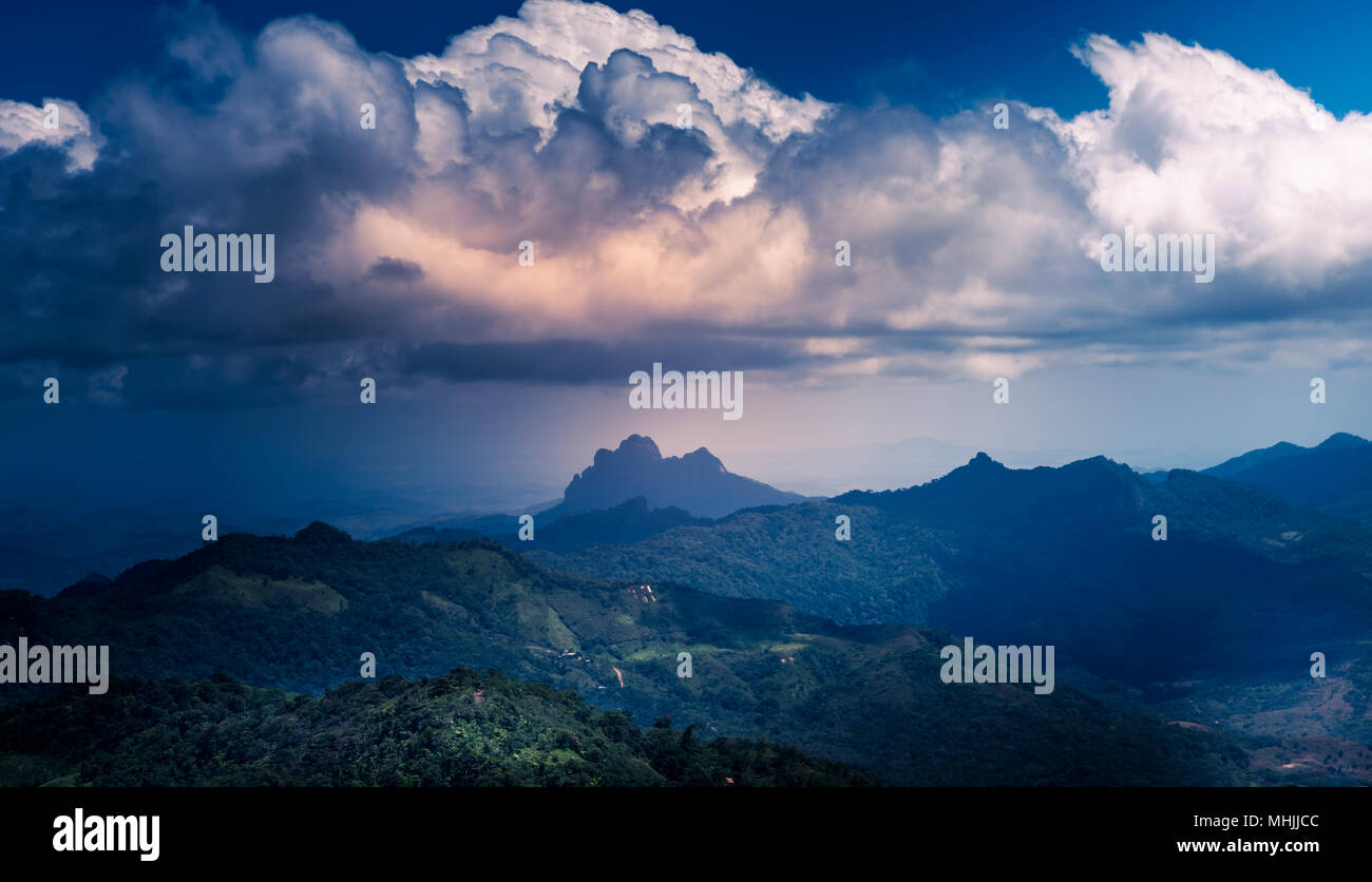 Panama Landschaft Regenzeit Stockfoto