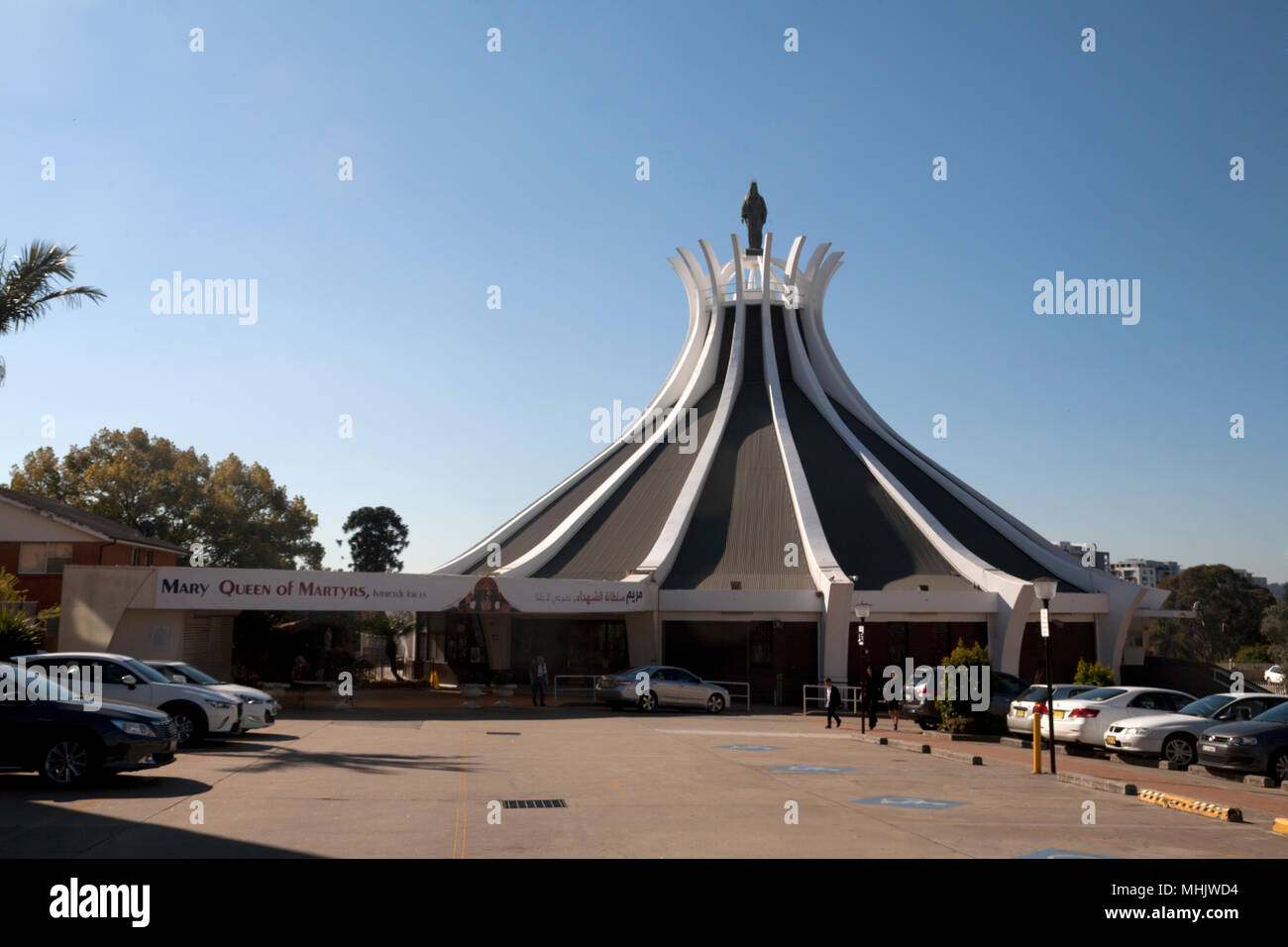 Unsere Liebe Frau des Libanon Kirche Alice street Harris Park parramatta Sydney New South Wales, Australien Stockfoto