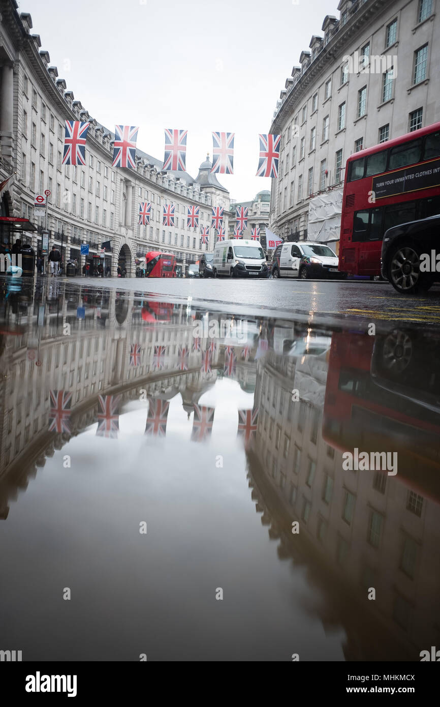 Regent Street in London Stockfoto