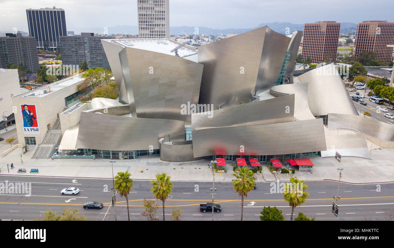 Walt Disney Concert Hall, Los Angeles, Kalifornien Stockfoto