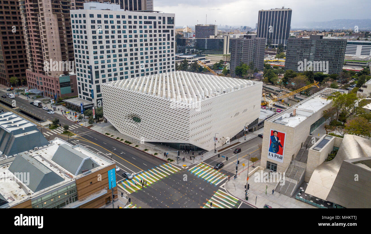 Der breite, Moderne Kunst Museum, Los Angeles, Kalifornien Stockfoto