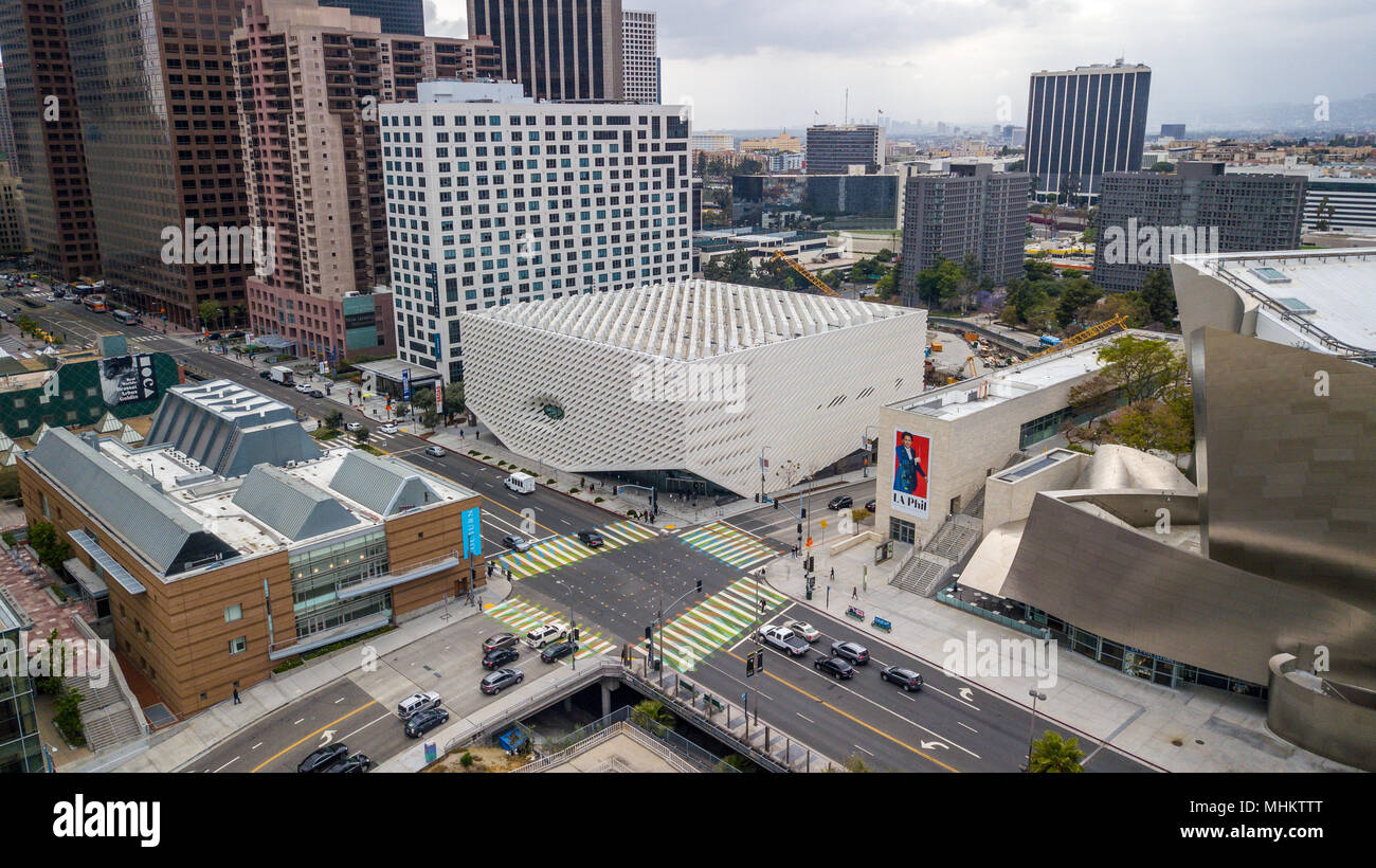 Der breite, Moderne Kunst Museum, Los Angeles, Kalifornien Stockfoto