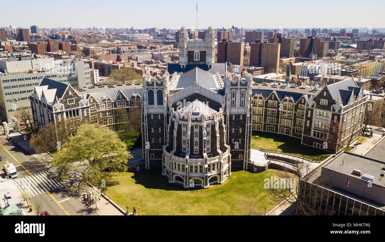 Shepard Hall, City College New York City University in New York Campus, NYC, USA Stockfoto
