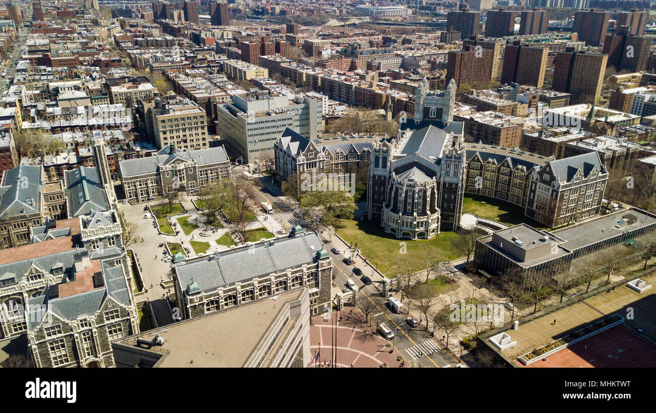 Shepard Hall, City College New York City University in New York Campus, NYC, USA Stockfoto