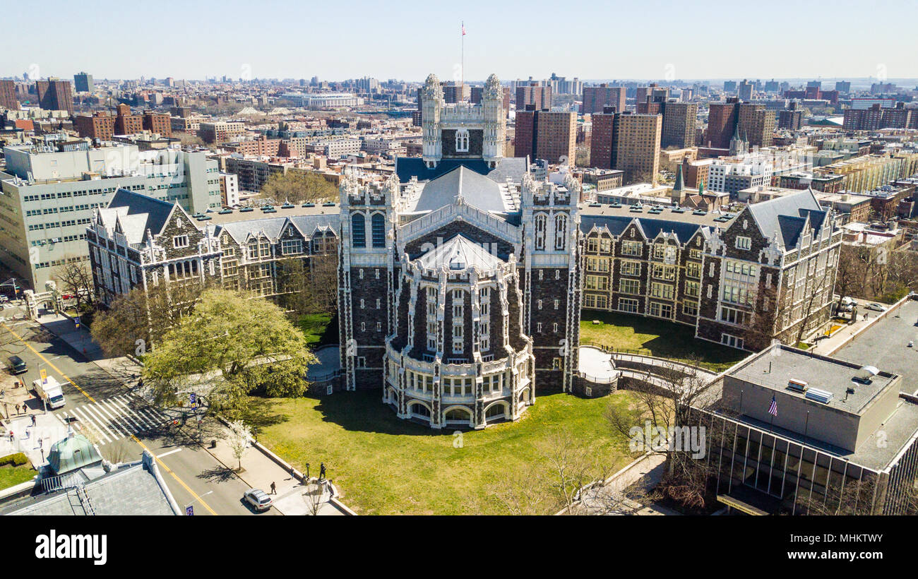 Shepard Hall, City College New York City University in New York Campus, NYC, USA Stockfoto