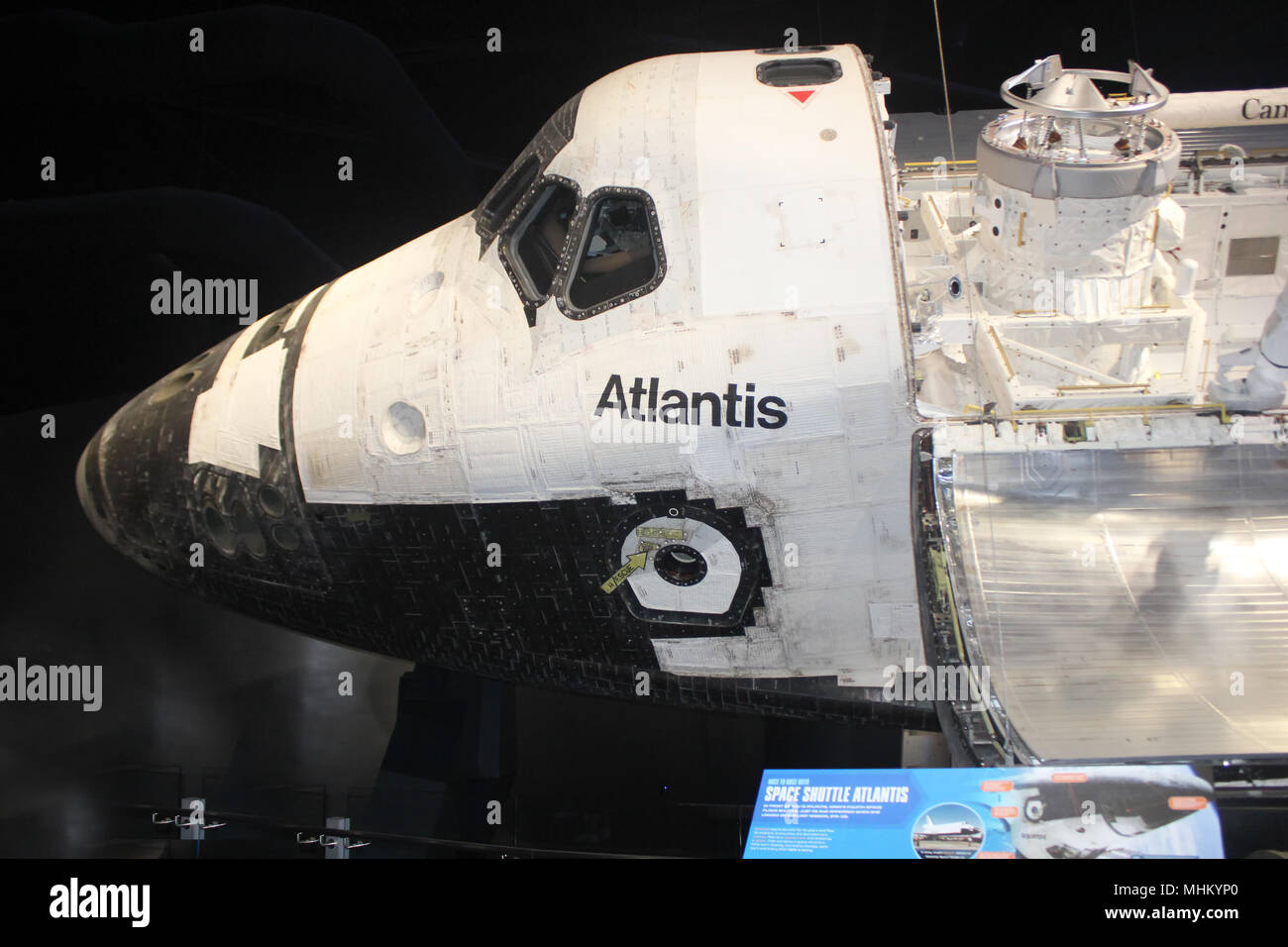 Space Shuttle Atlantis Am Kennedy Space Center Der Nasa In