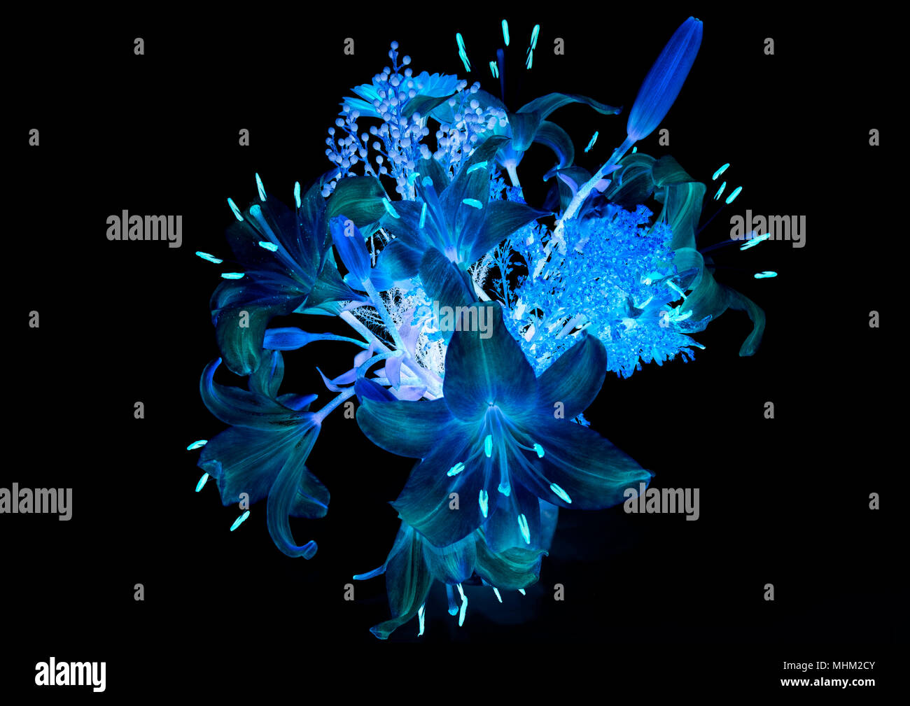 Blumenkunst Stockfoto