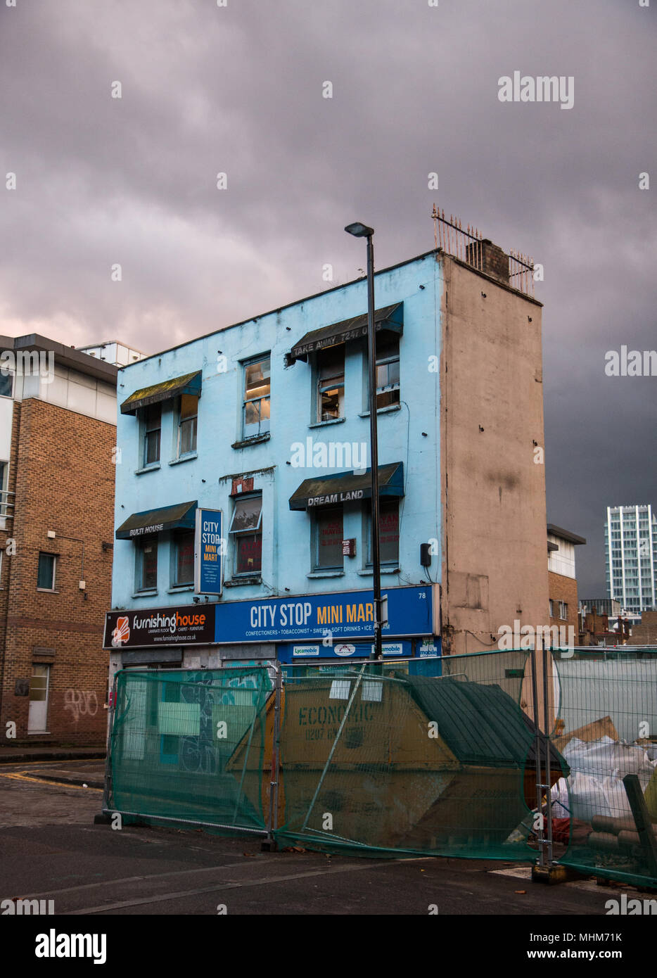 Bau Whitechapel London Stockfoto