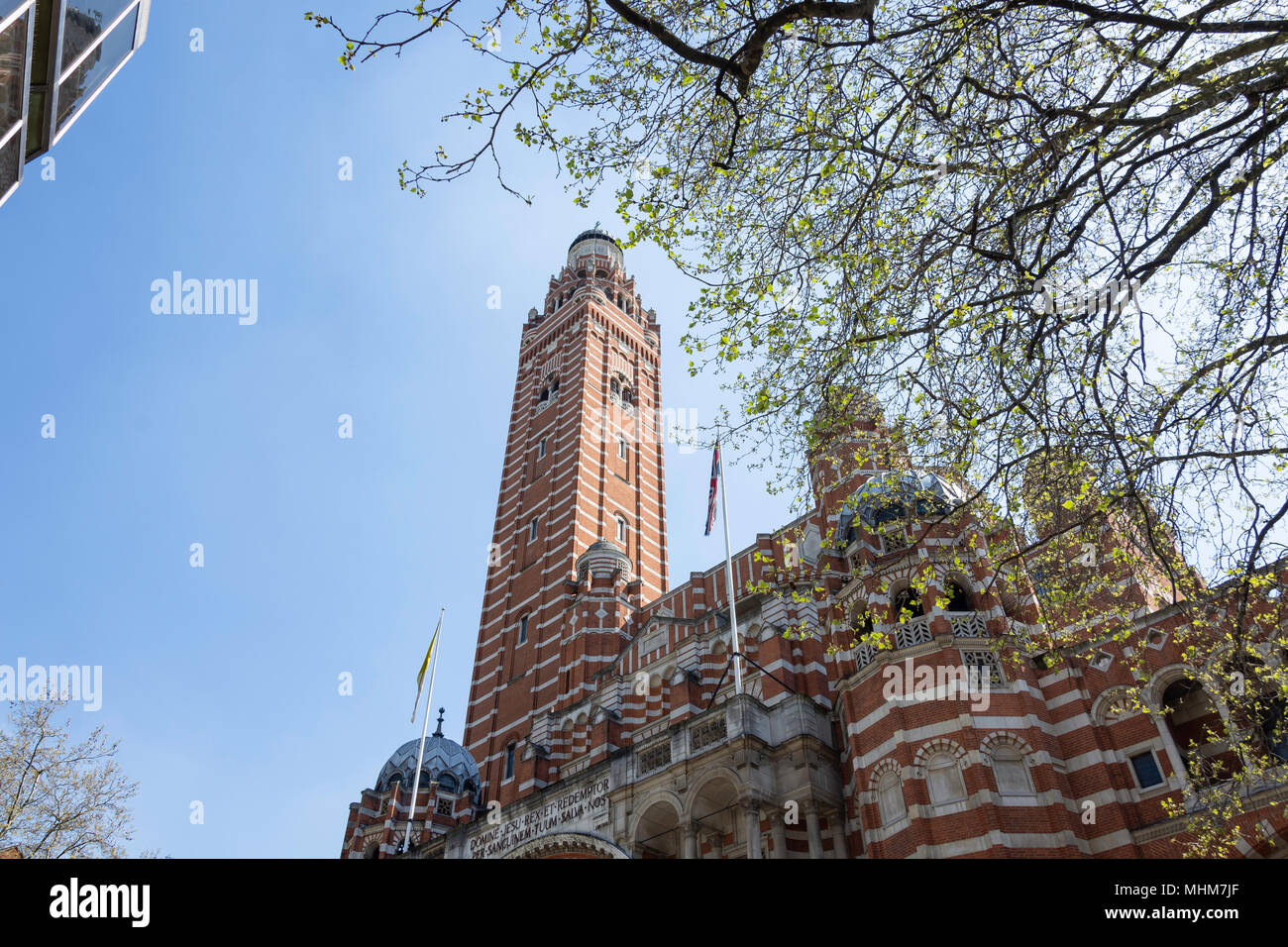 Westminster Cathedral, Victoria Street, Victoria, Westminster, London, England, Vereinigtes Königreich Stockfoto