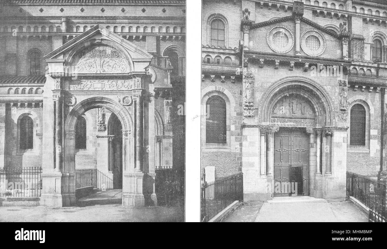 HTE-GARONNE. Toulouse. Porte Renaissance, St.-Sernin;. 1900 Miégeville Stockfoto