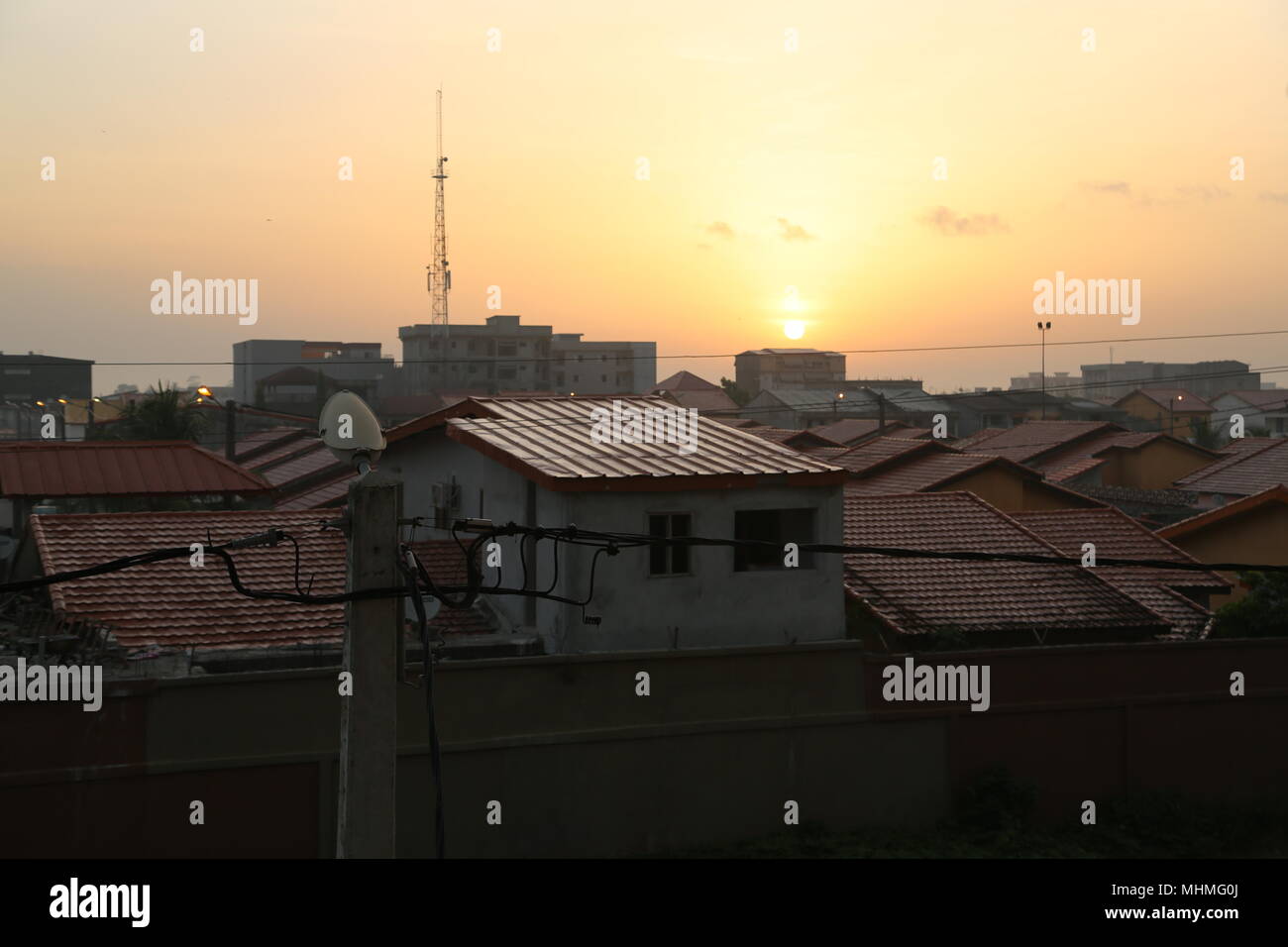 Abuja, zentralen Bereich Nigeria Stockfoto