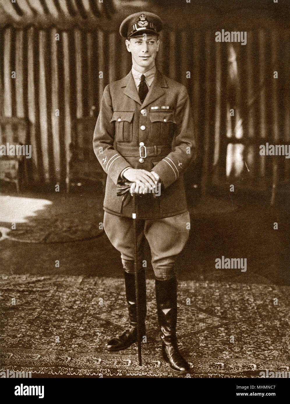Prince Albert - Mitarbeiter von Sir Hugh Salmond im Spa, Belgien Stockfoto