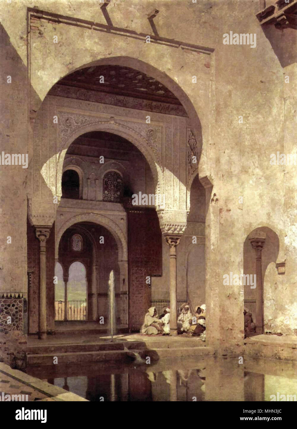 Seel Adolf - Alhambra Stockfoto