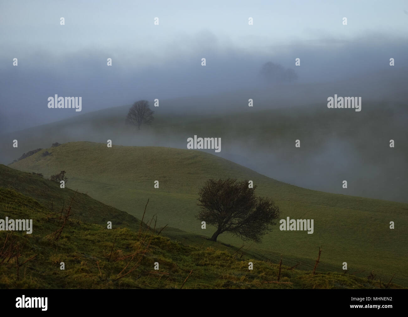 Loughcrew Tal, Oldcastle, Co Meath, Irland Stockfoto