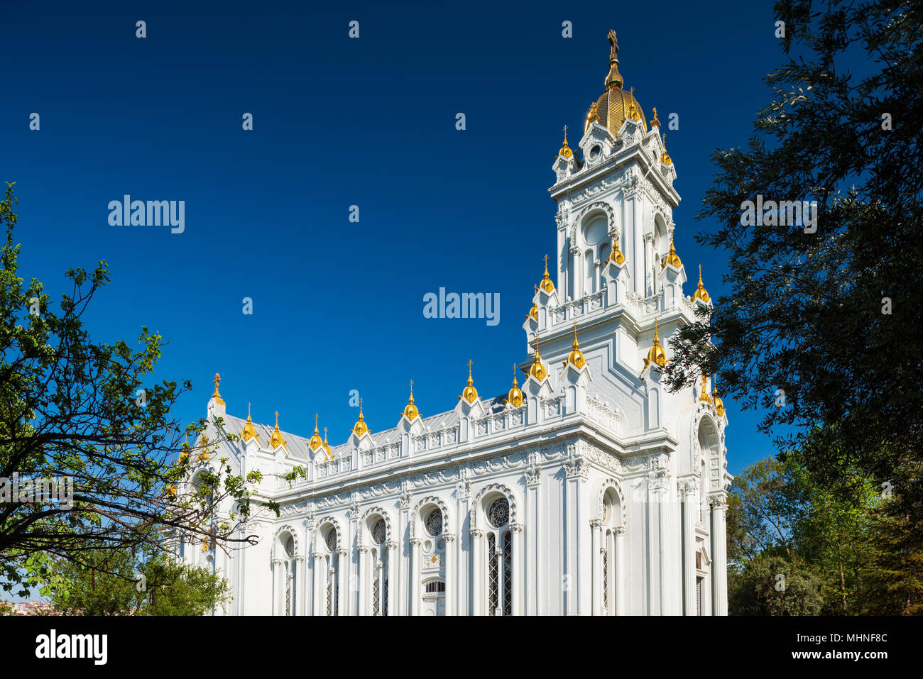 Bügeleisen Kirche - Istanbul - Türkei Stockfoto