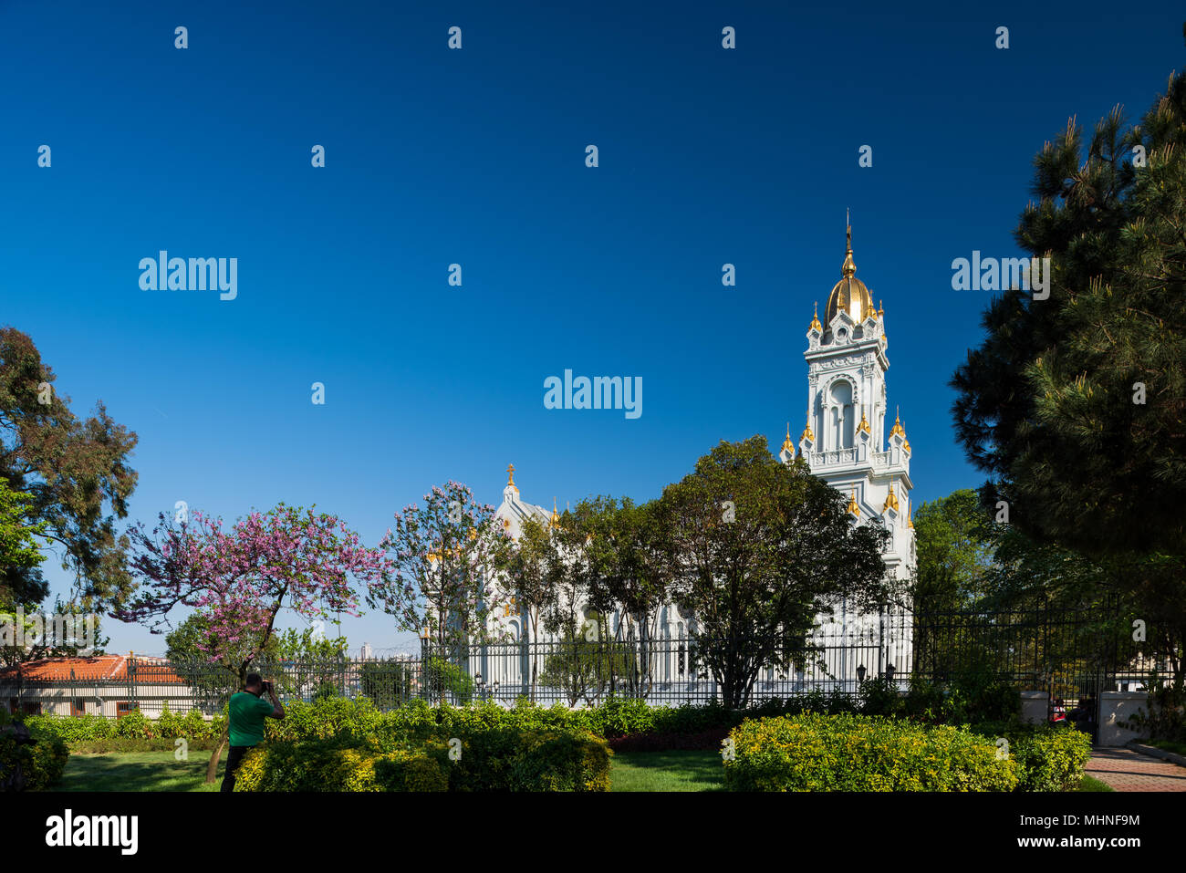 Bügeleisen Kirche - Istanbul - Türkei Stockfoto