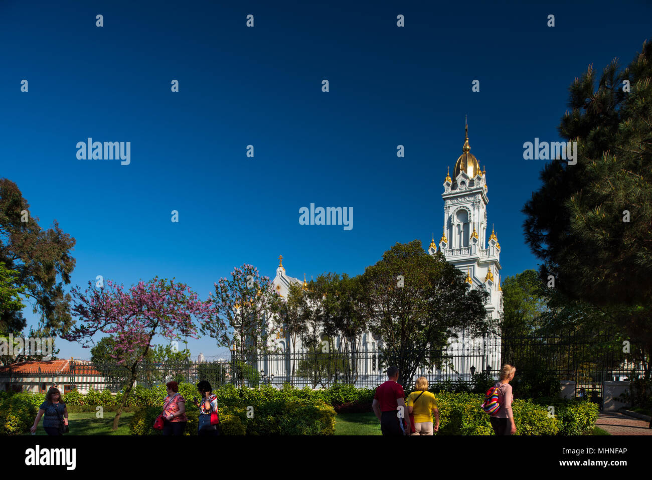 Bügeleisen Kirche - Istanbul - Türkei Stockfoto