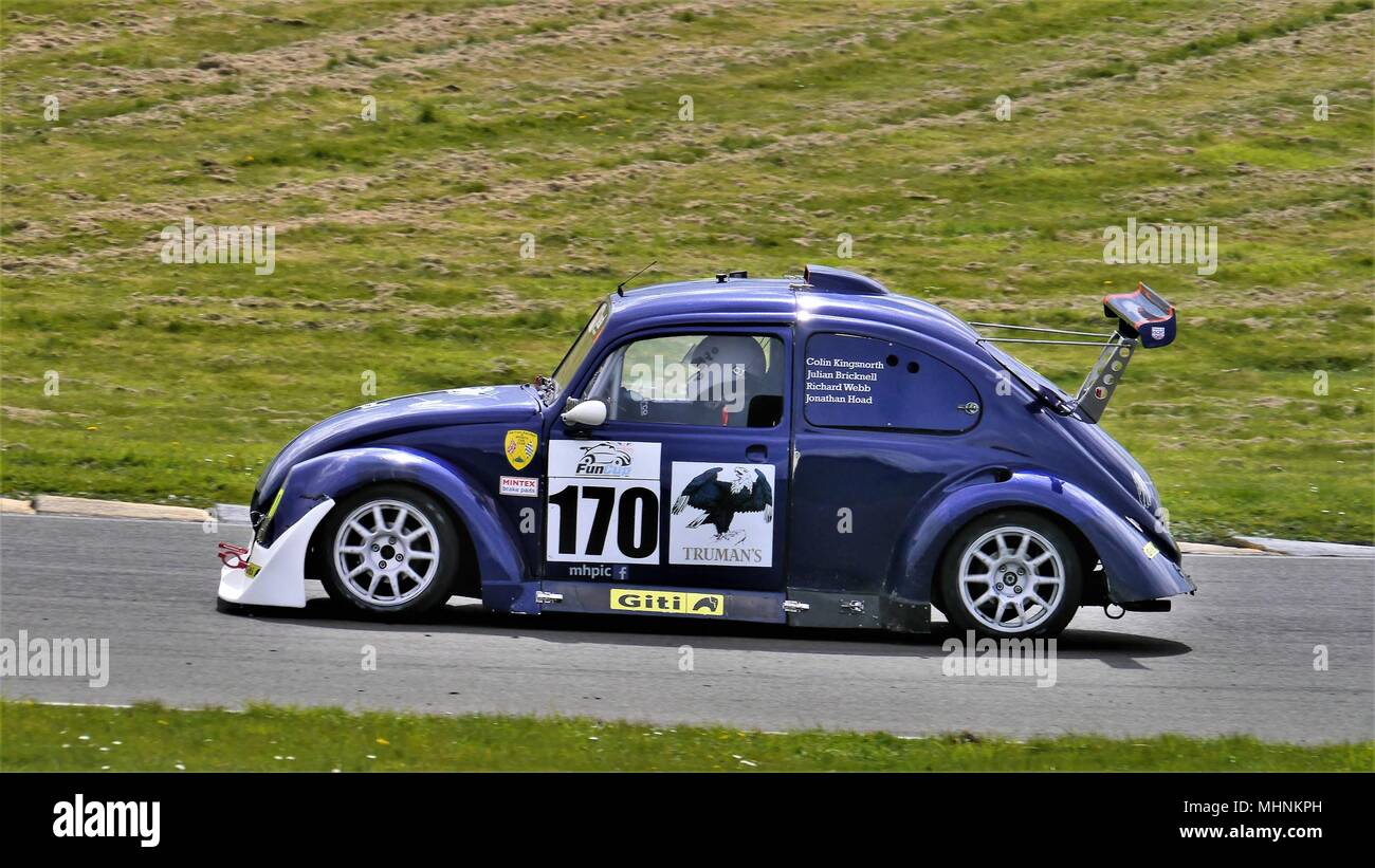 28. April 2018, Anglesey Stromkreis/Trac Môn, UK. Fun Cup, Rennen 1. Stockfoto