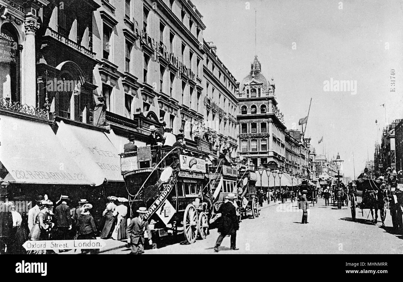 Peter Robinson Kaufhaus, Oxford Street, London W1 Stockfoto