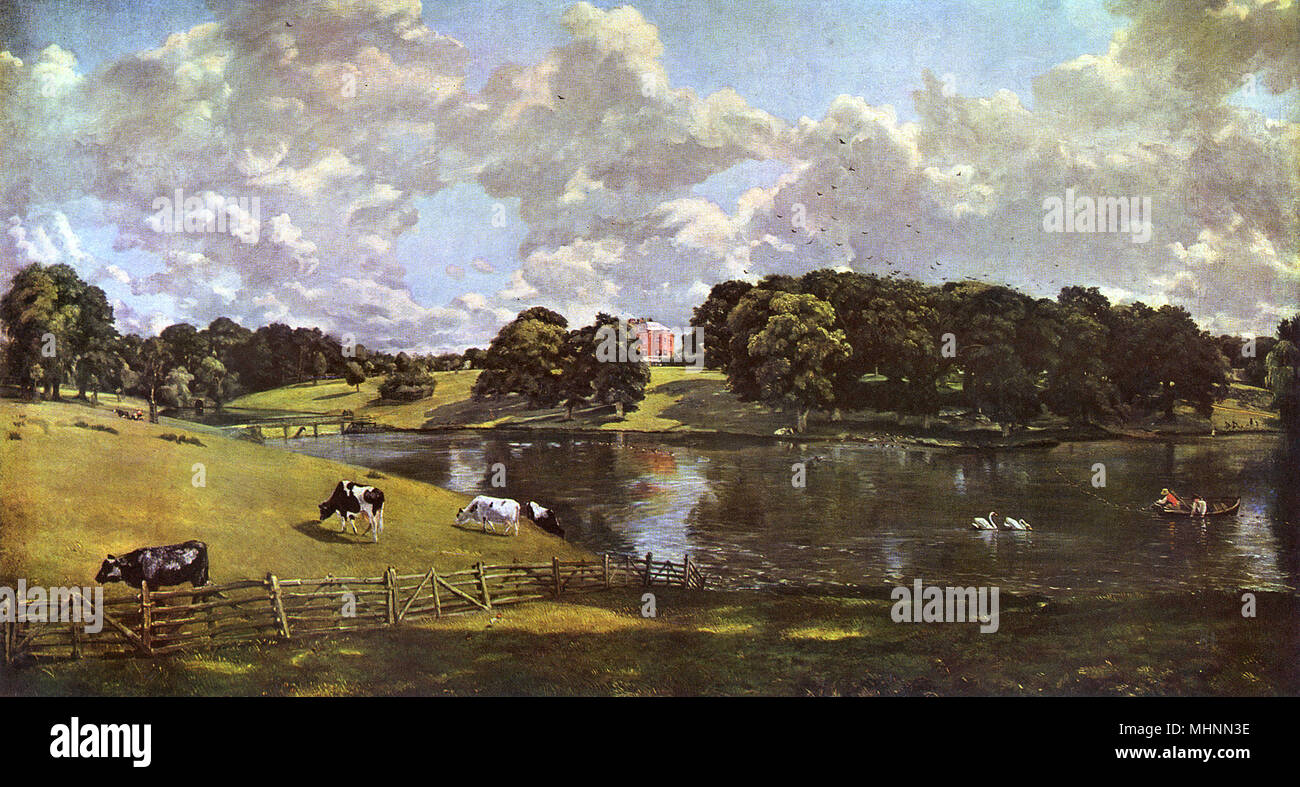 Wivenhoe Park, Essex, von John Constable Stockfoto