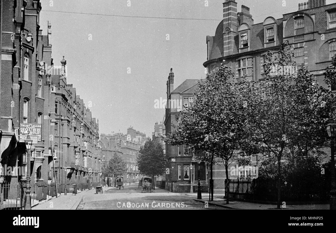 Cadogan Gardens, Chelsea, London Stockfoto