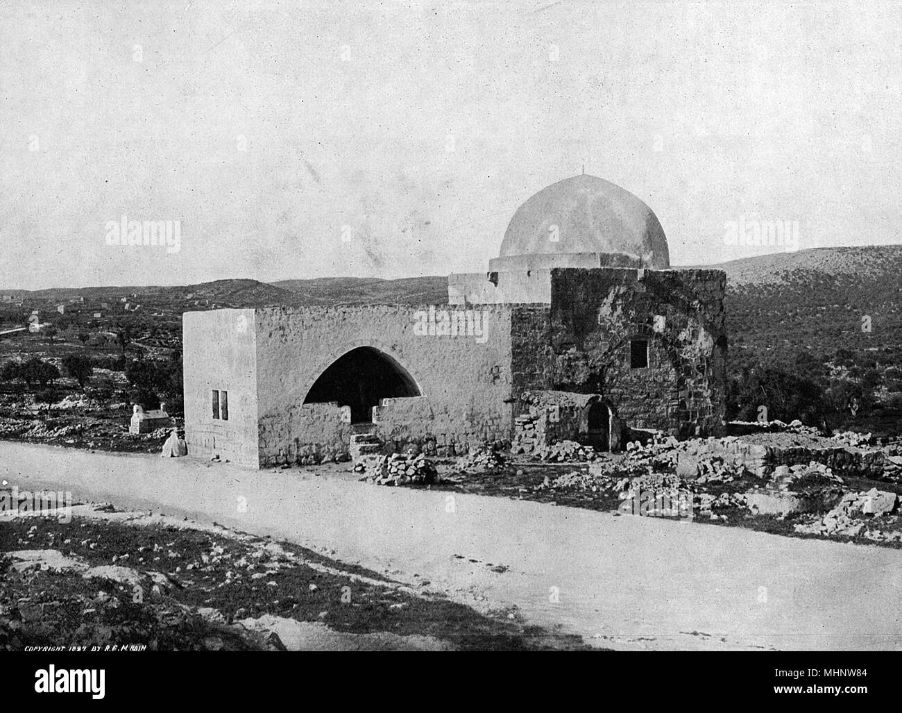 Rachels Grab, Bethlehem, Heiliges Land Stockfoto