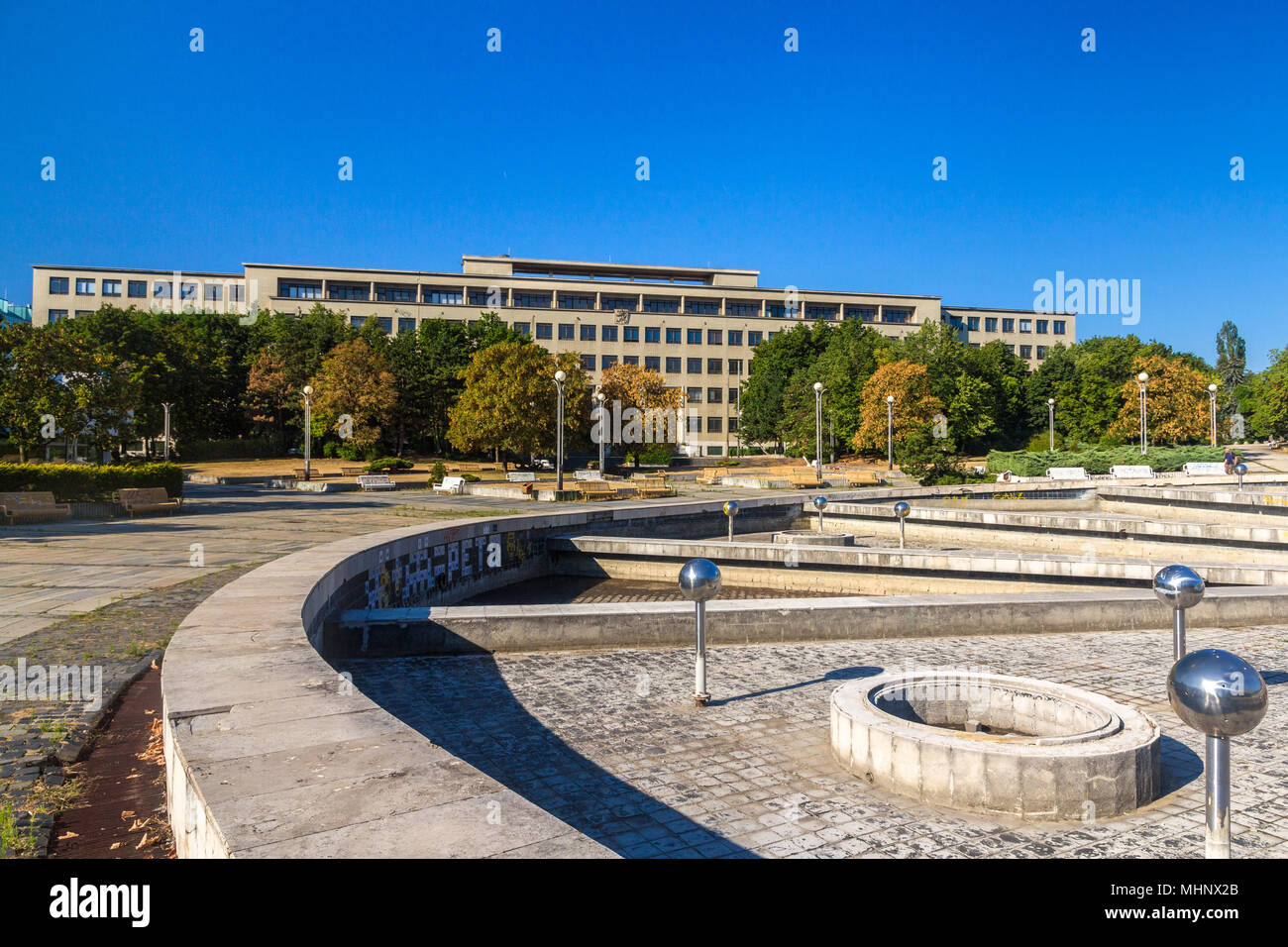 Slowakischen Technischen Universität Bratislava Stockfoto