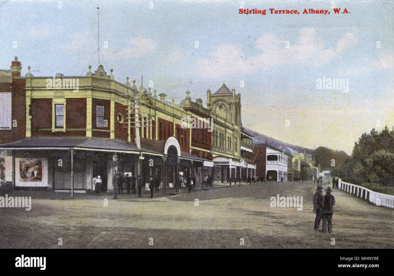 Stirling Terrace, Albany, Westaustralien Stockfoto