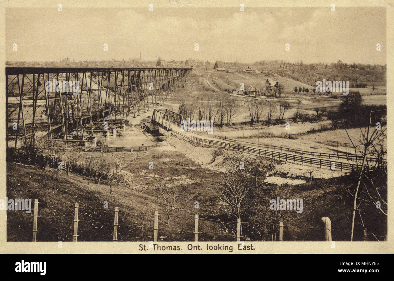 St. Thomas, Ontario, Kanada Stockfoto