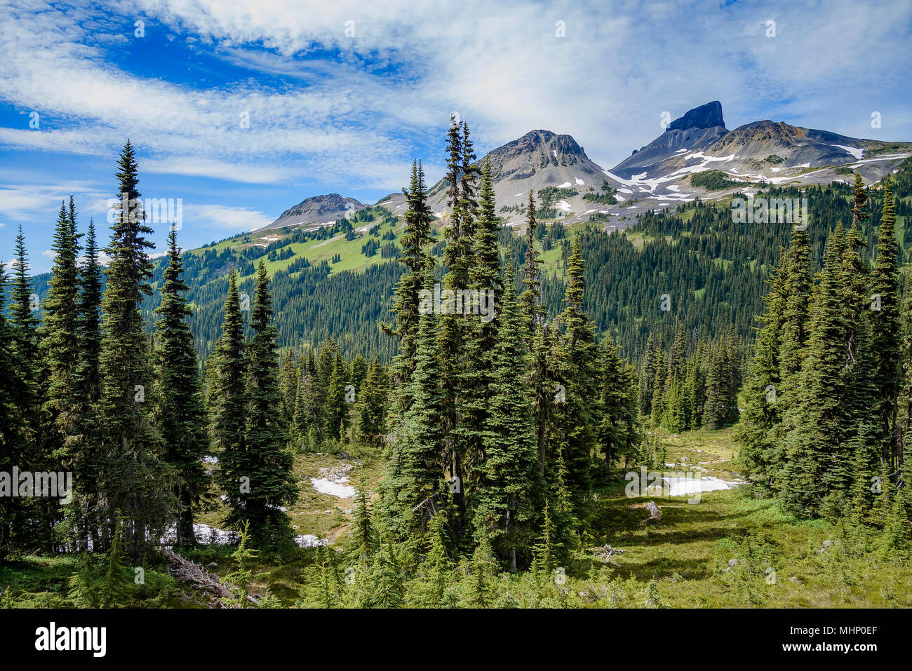 Black Tusk, Garibaldi Provincial Park, British Columbia, Kanada Stockfoto