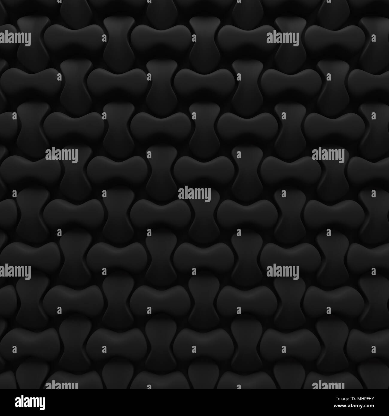 Schwarz Abstrakte Puzzle Hintergrund Muster 3d Rendering Stockfotografie Alamy