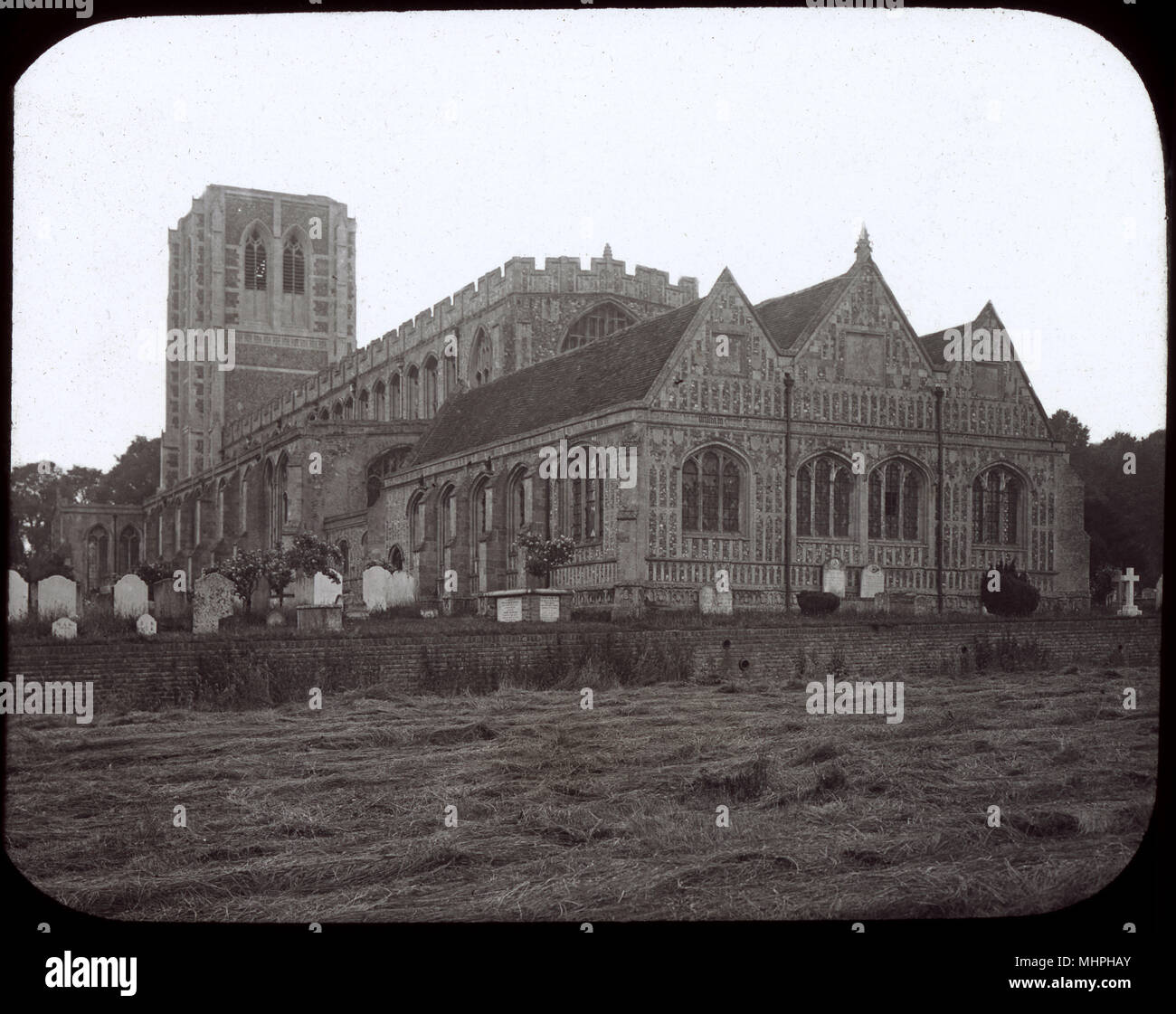 Holy Trinity Church, Long Melford, Suffolk Stockfoto