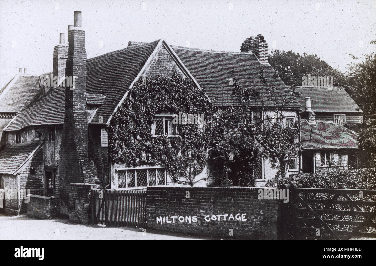 John Miltons Hütte, Chalfont St Giles, Buckinghamshire Stockfoto