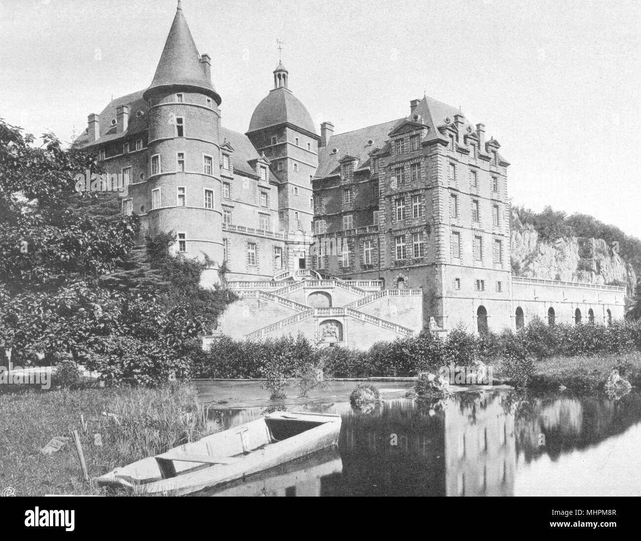 ISÈRE. Château de Bresson 1904 alte antike vintage Bild drucken Stockfoto