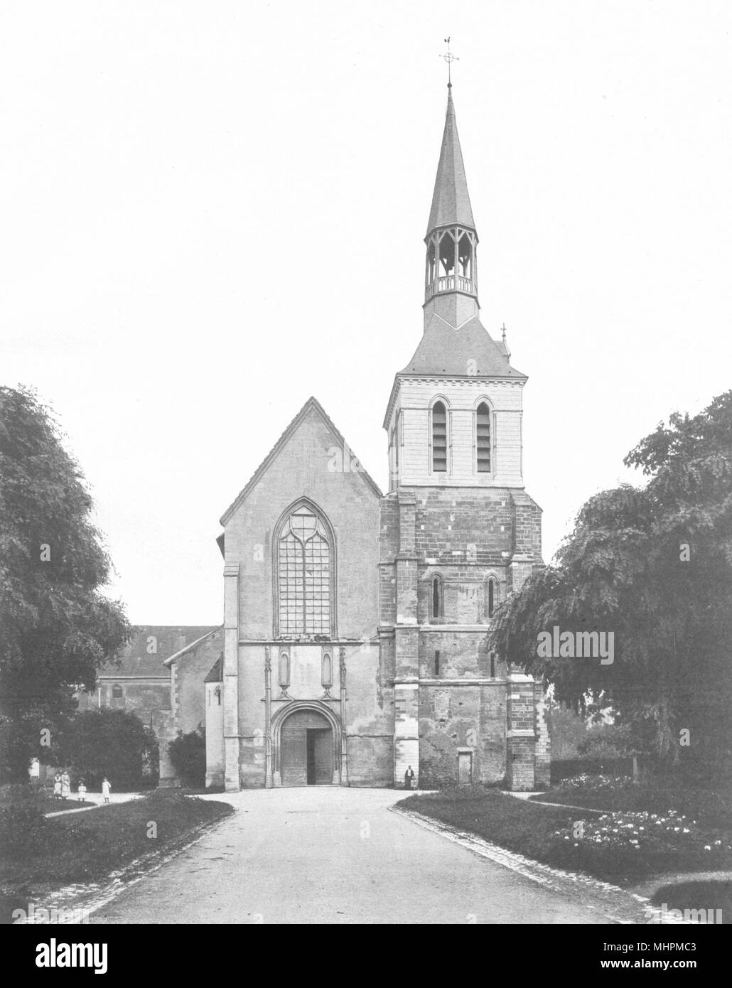 HAUTE-MARNE. Montier-en-Der-Église 1906 alte antike vintage Bild drucken Stockfoto