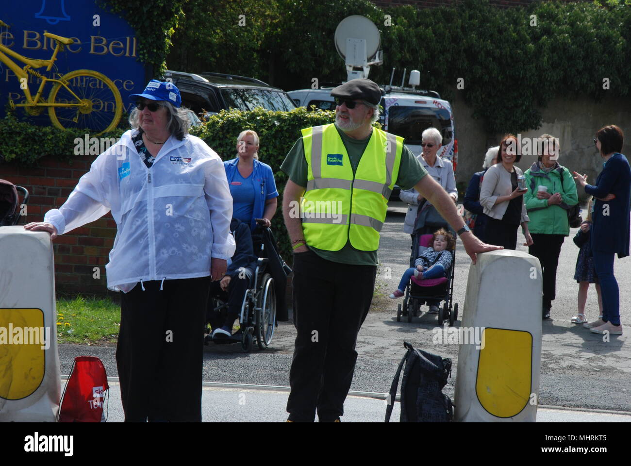 Doncaster, UK, 3. Mai, 2018. Tour Entscheidungsträger in Hatfield. Hannah Hallen/Alamy leben Nachrichten Stockfoto