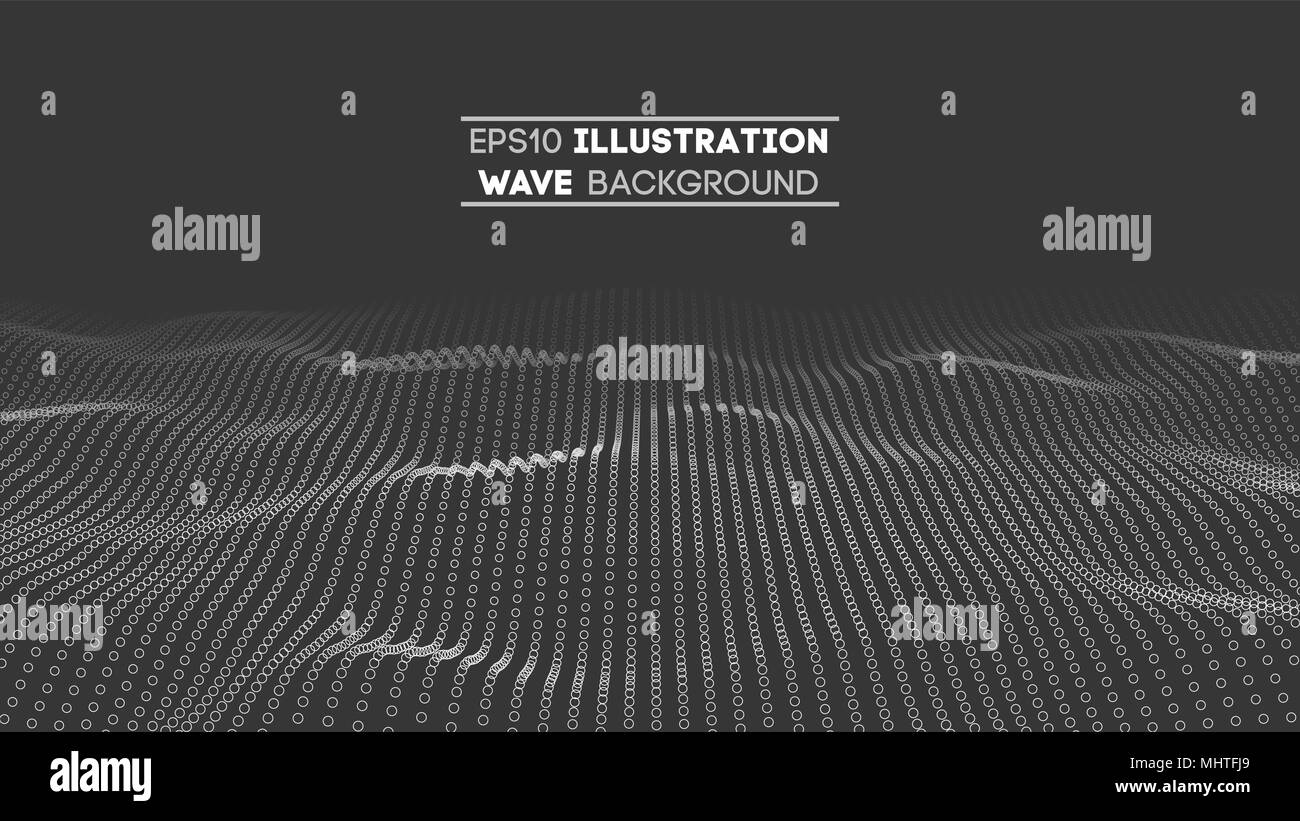 Data Technology abstract futuristische Abbildung. Low Poly Form mit Anschluss von Punkten und Linien auf dunklem Hintergrund. 3D-Rendering. Grosse Daten Visualisierung. Stock Vektor