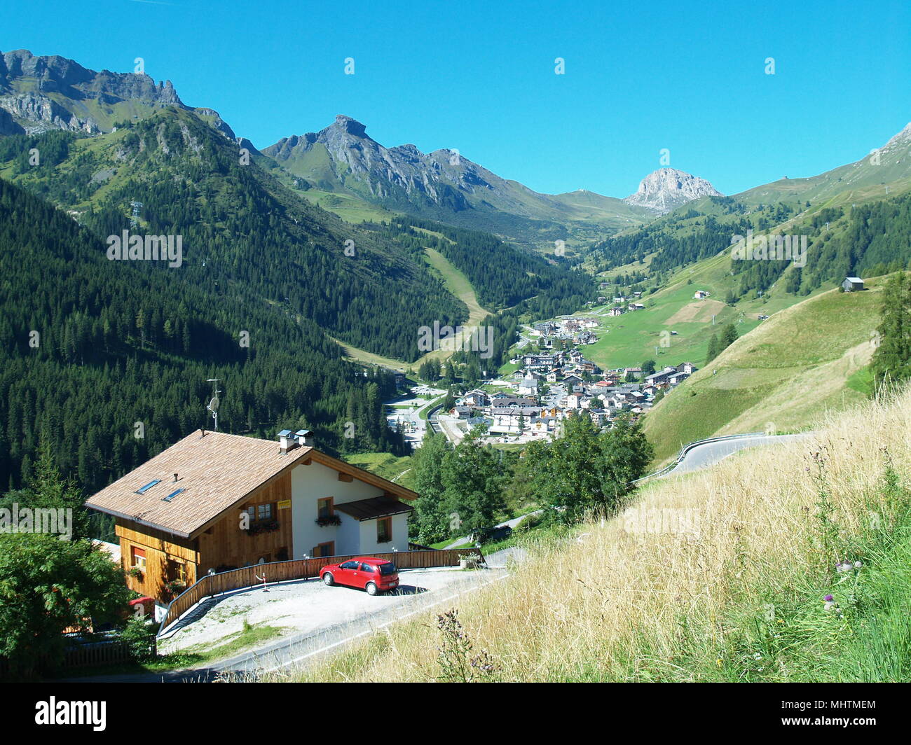 Dolomiten in Italien Stockfoto