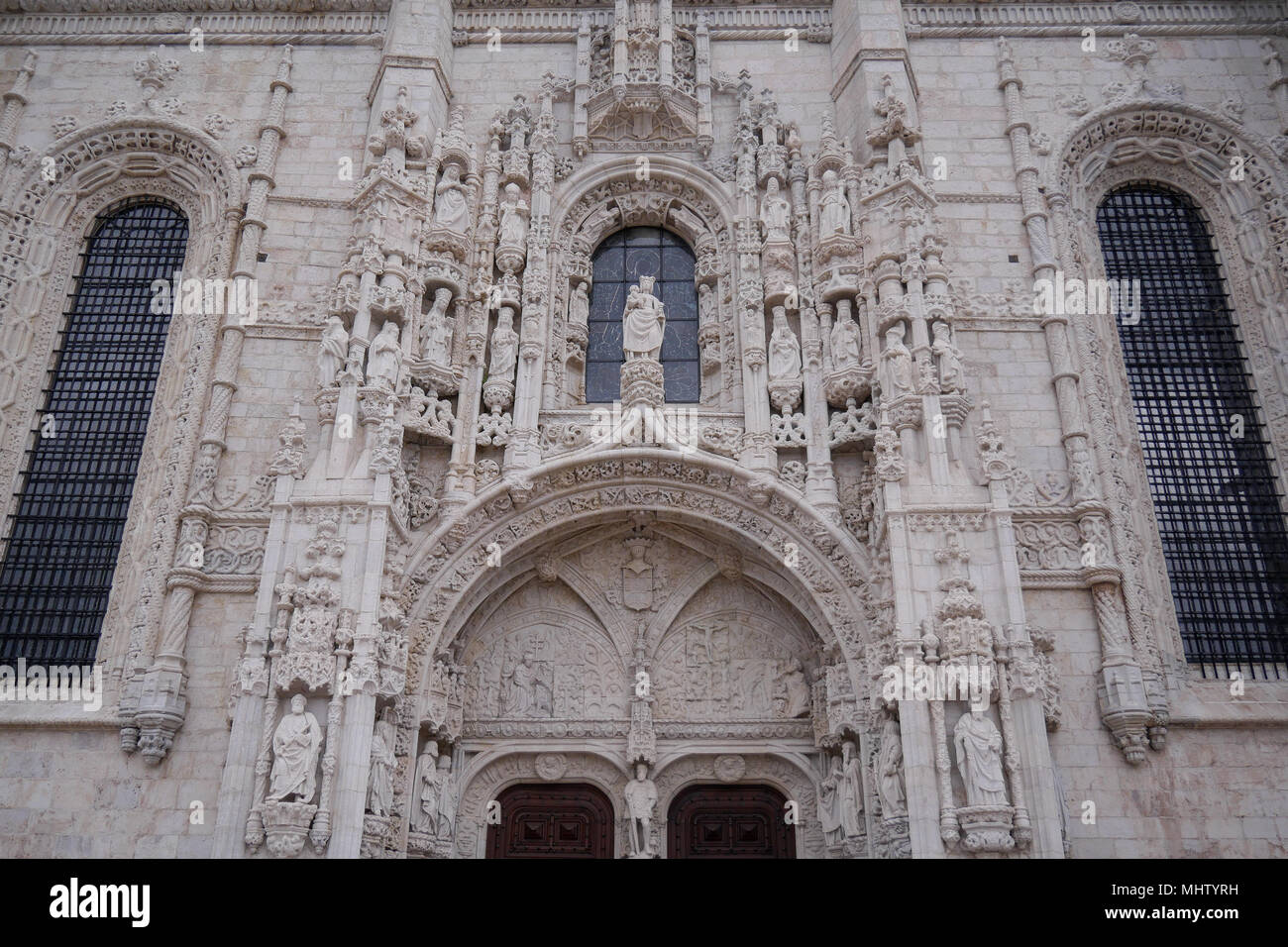 Santa Maria Kirche, Belem, Lissabon, Portugal Stockfoto