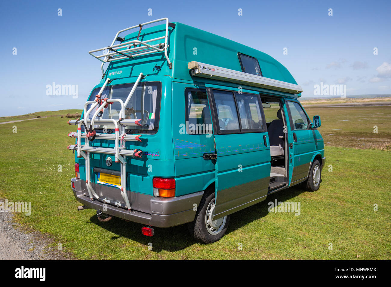 Volkswagen Transporter T $ Westfalia California Camper van Stockfoto