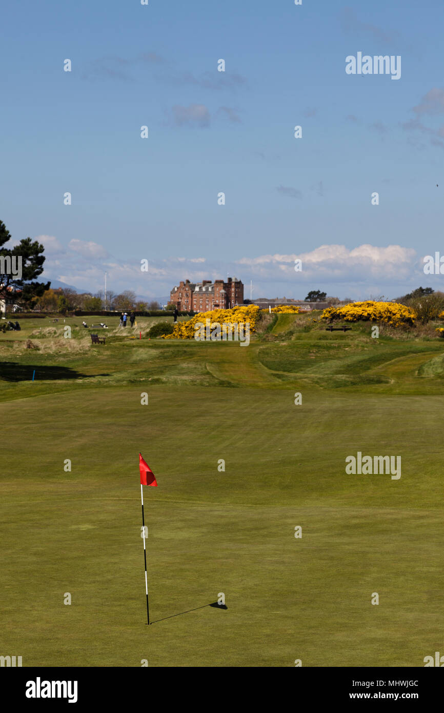 Royal Troon Golf Club Schottland Schmuggler Trail Stockfoto