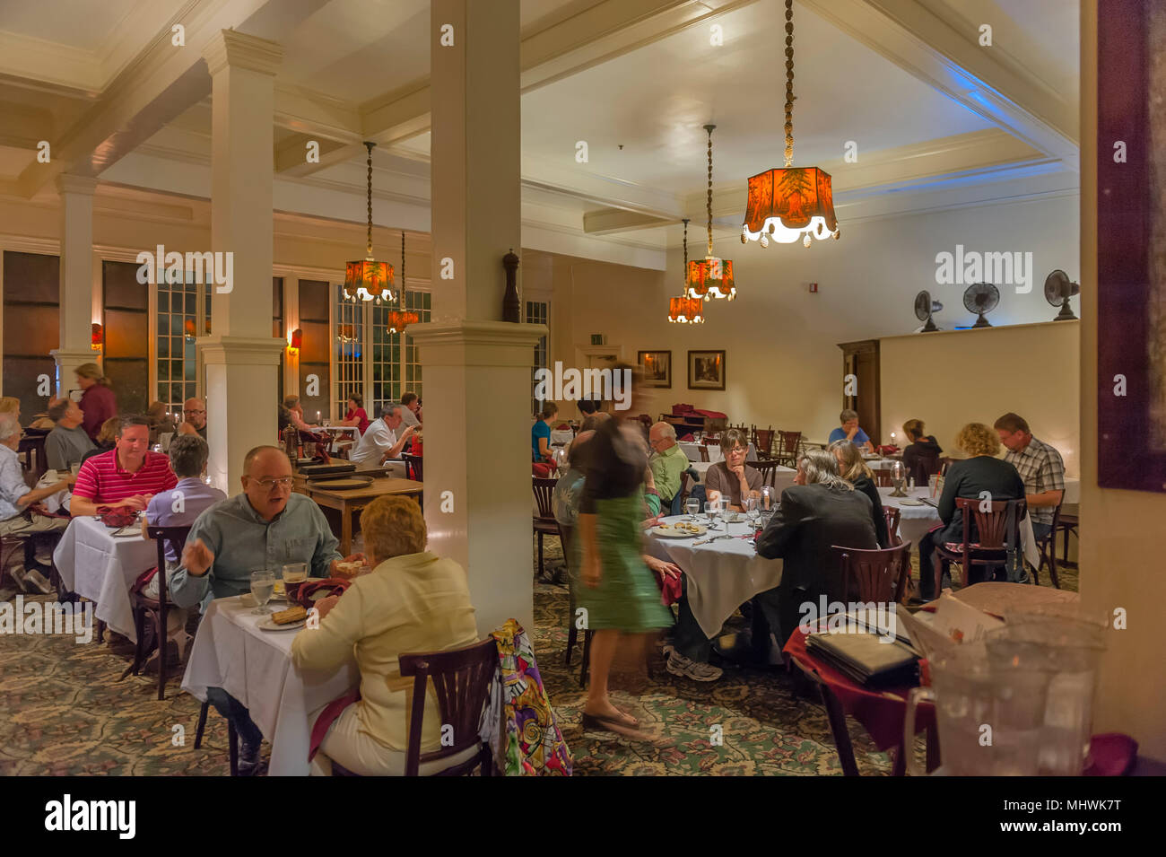 Big Trees Lodge formal die Wawona Hotel, Yosemite National Park, CA, USA Stockfoto