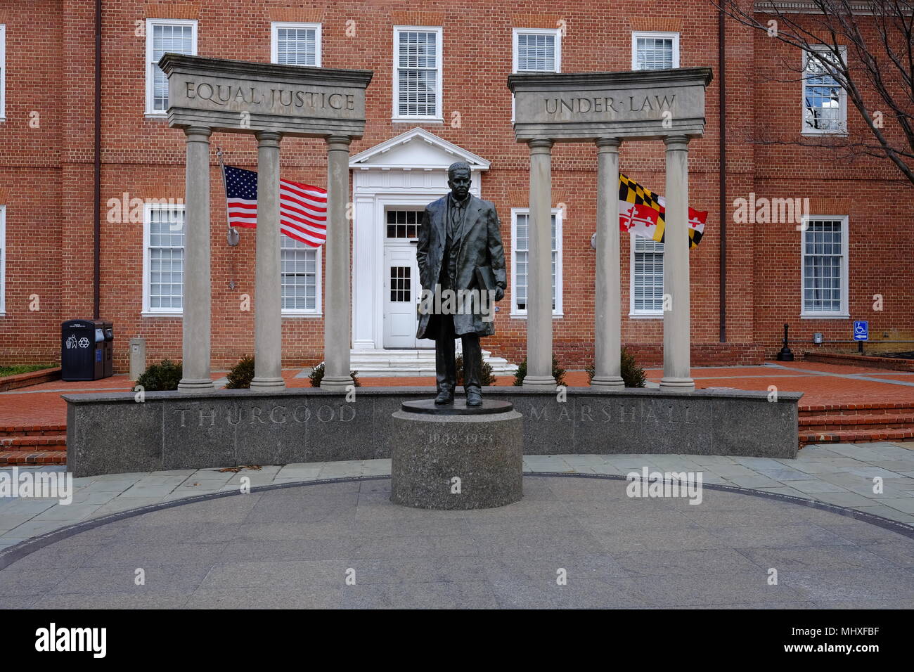 Thurgood Marshall Satzung in Baltimore, MD Stockfoto