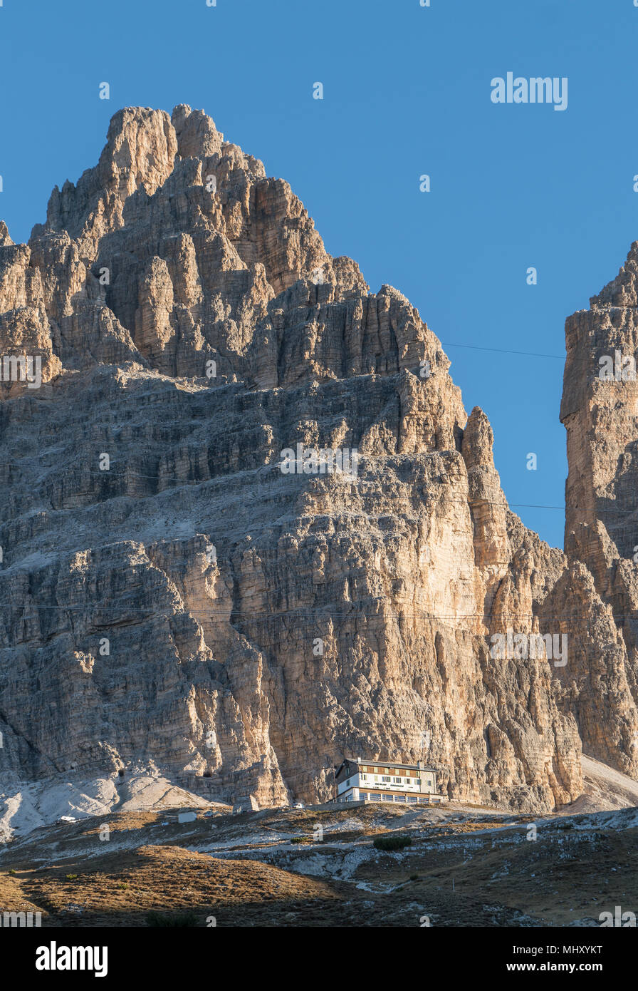 Dolomiten in der Nähe von Cortina d'Ampezzo, Venetien, Italien Stockfoto