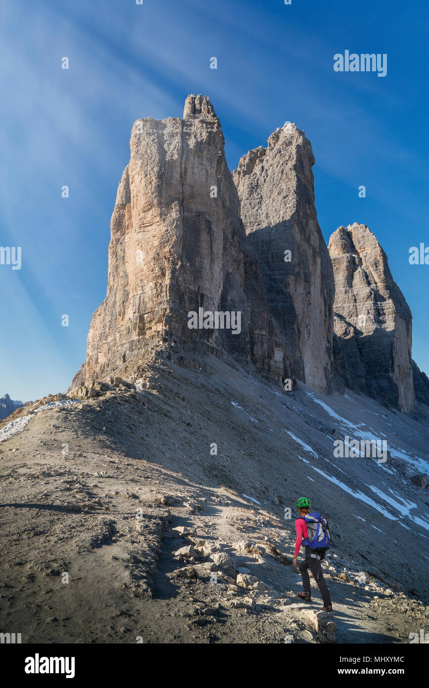 Dolomiten in der Nähe von Cortina d'Ampezzo, Venetien, Italien Stockfoto
