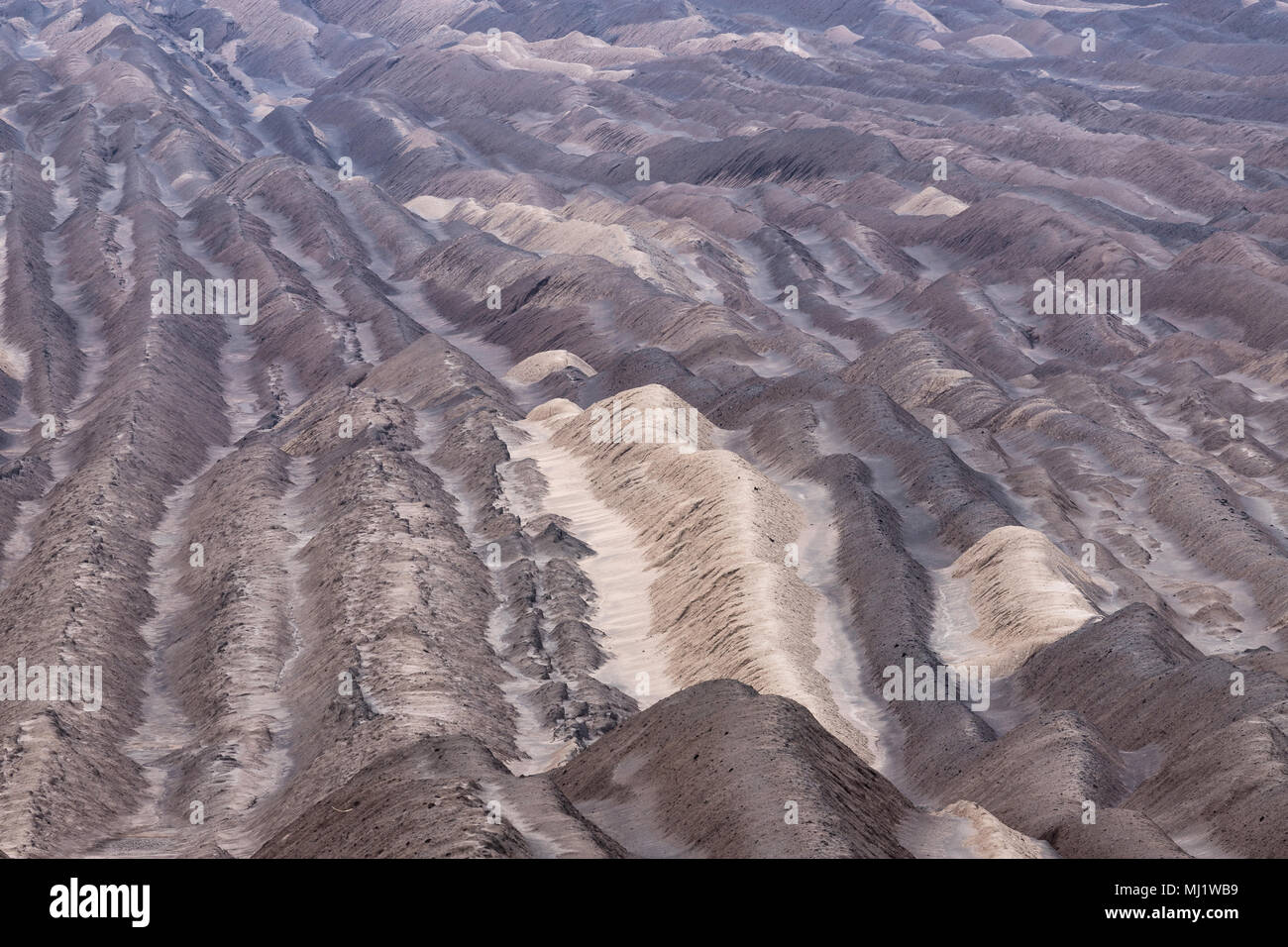 Braunkohle Tagebau in der Lausitz, Deutschland Stockfoto