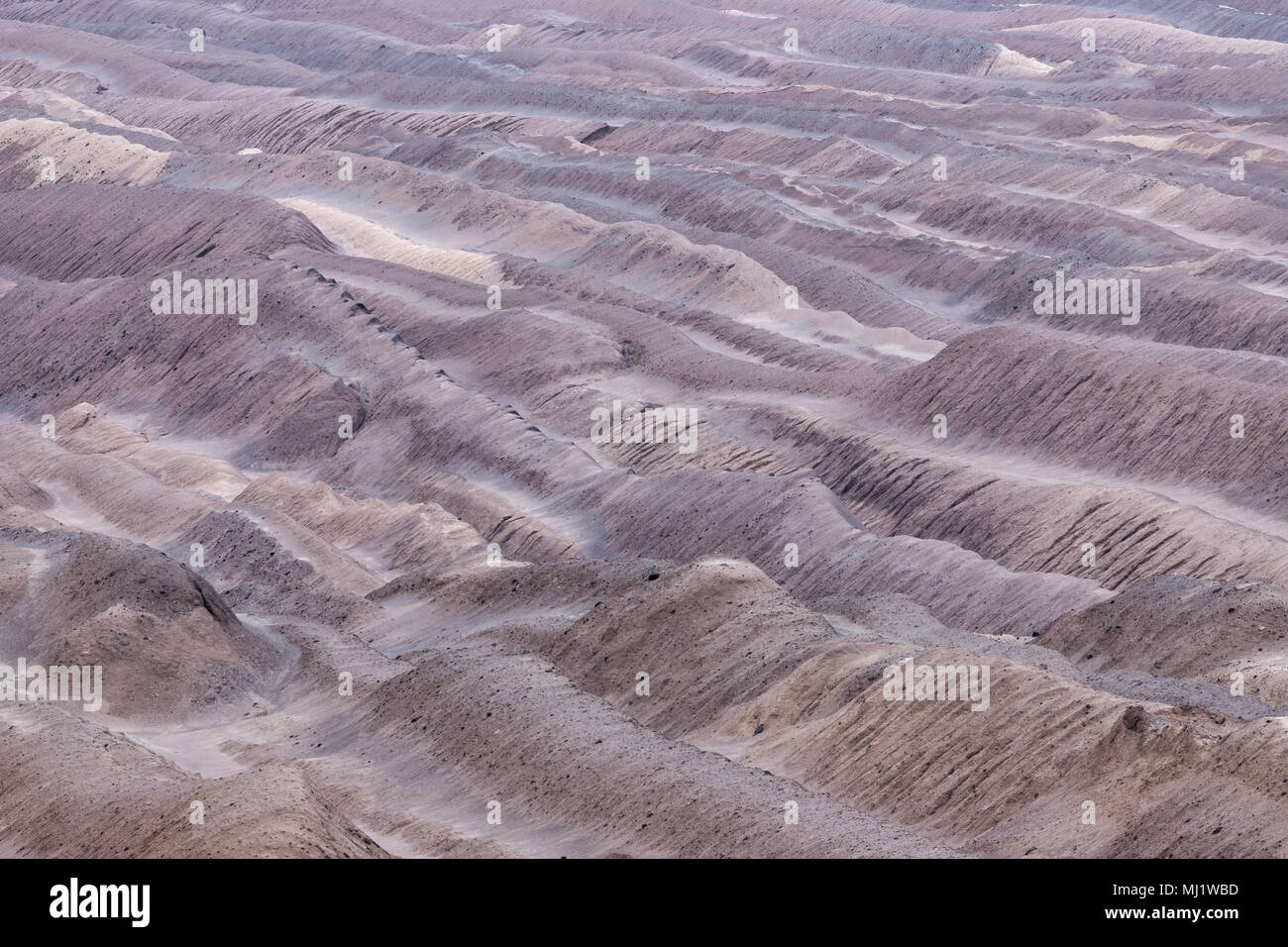 Braunkohle Tagebau in der Lausitz, Deutschland Stockfoto